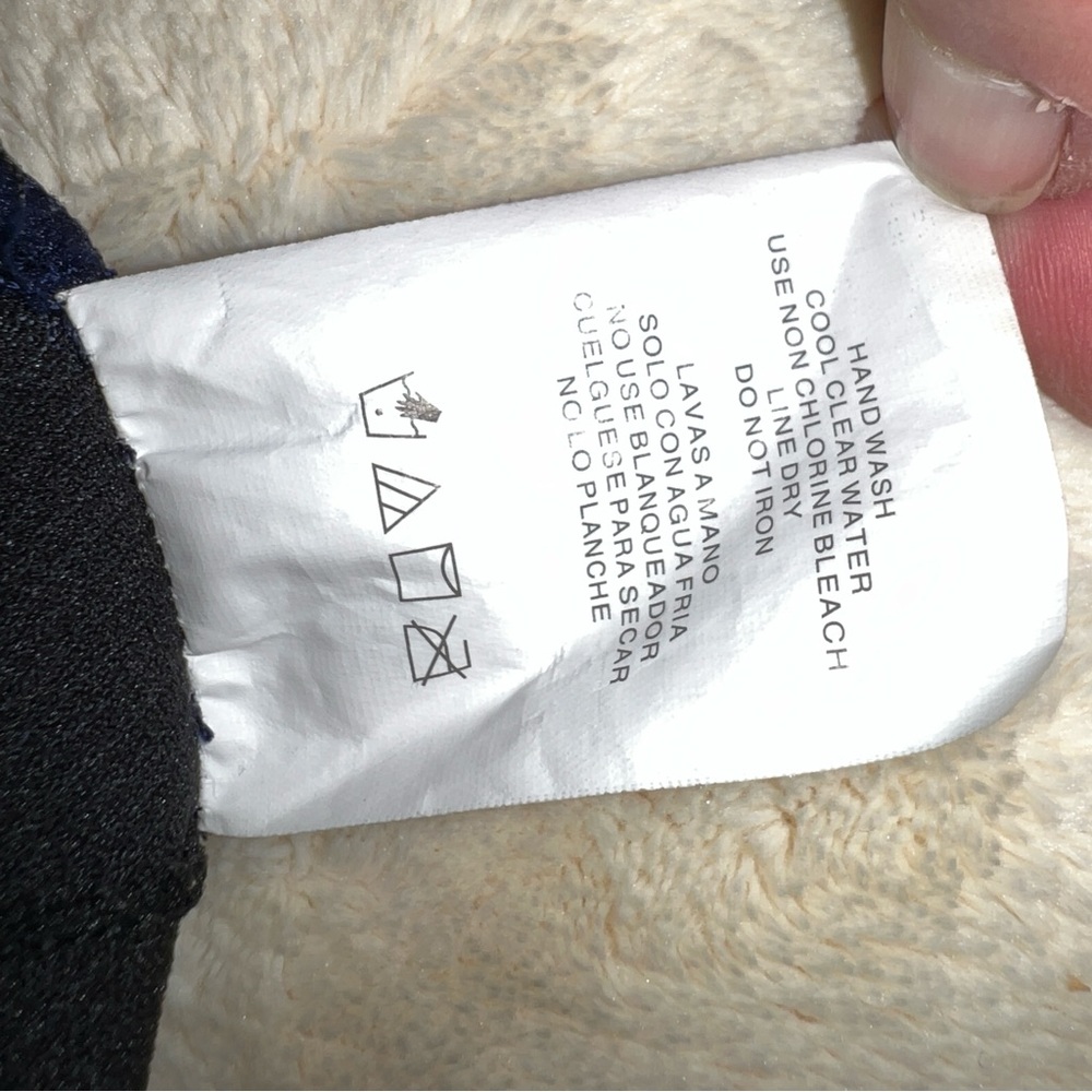 Aqua Green Blue Wrap Ruched One-Piece Bathing Suit | Size Women’s Small - Picture 12 of 14